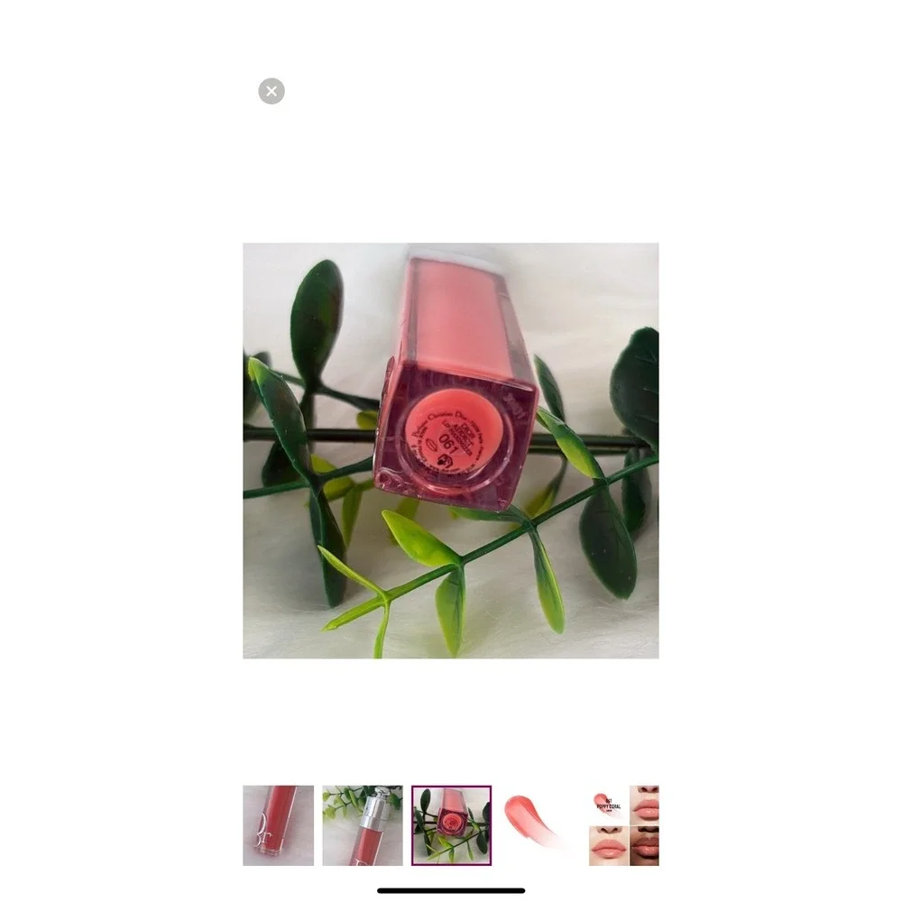 Dior Addict Stellar Poppy Coral‎ 061 Tinted Lip Gloss